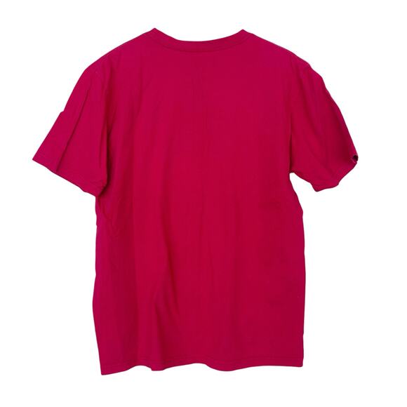 Nike Red Just Do It Spell Out Short Sleeve T Shirt Sz L - Picture 3 of 3